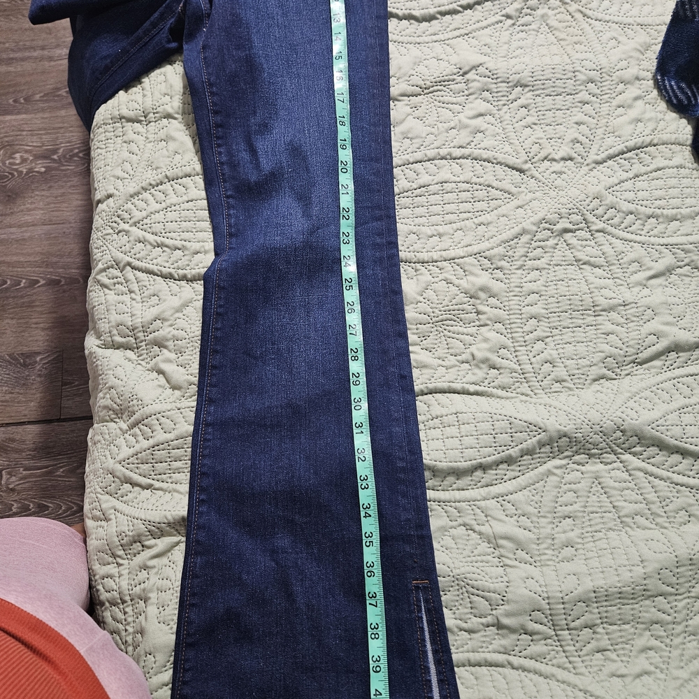 Ann Taylor Dark Blue Bootcut Jeans - Picture 7 of 9